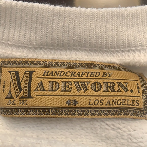 Madeworn Def Leopard Shrunken Sweatshirt - Picture 4 of 7